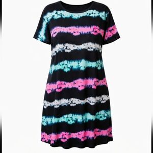 Ladies Multi-Color Dress With Pockets